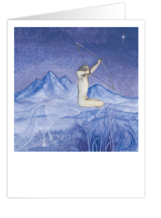 Astrological Energies - MB009card - Aiming for the Truth (Sagittarius)