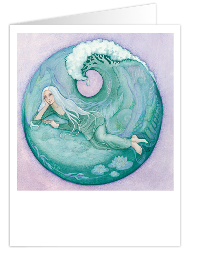 Astrological Energies - MB012card - Dreaming of Oneness (Pisces)